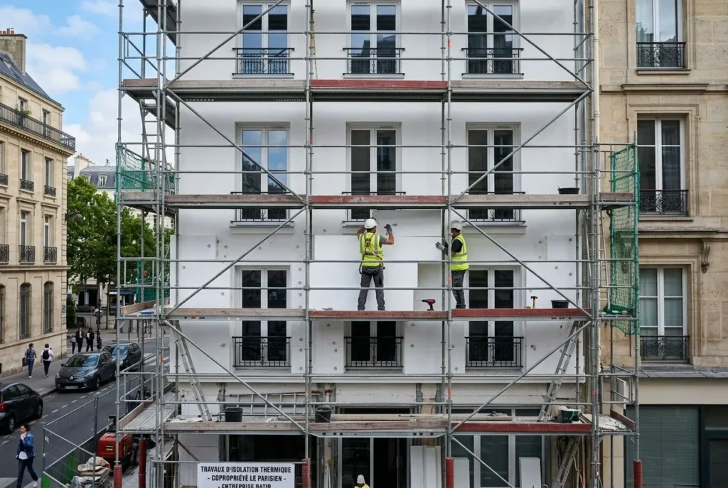 Copropriété en rénovation énergétique