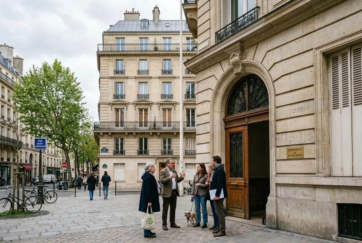 Copropriété résidentielle concernée par le DPE collectif