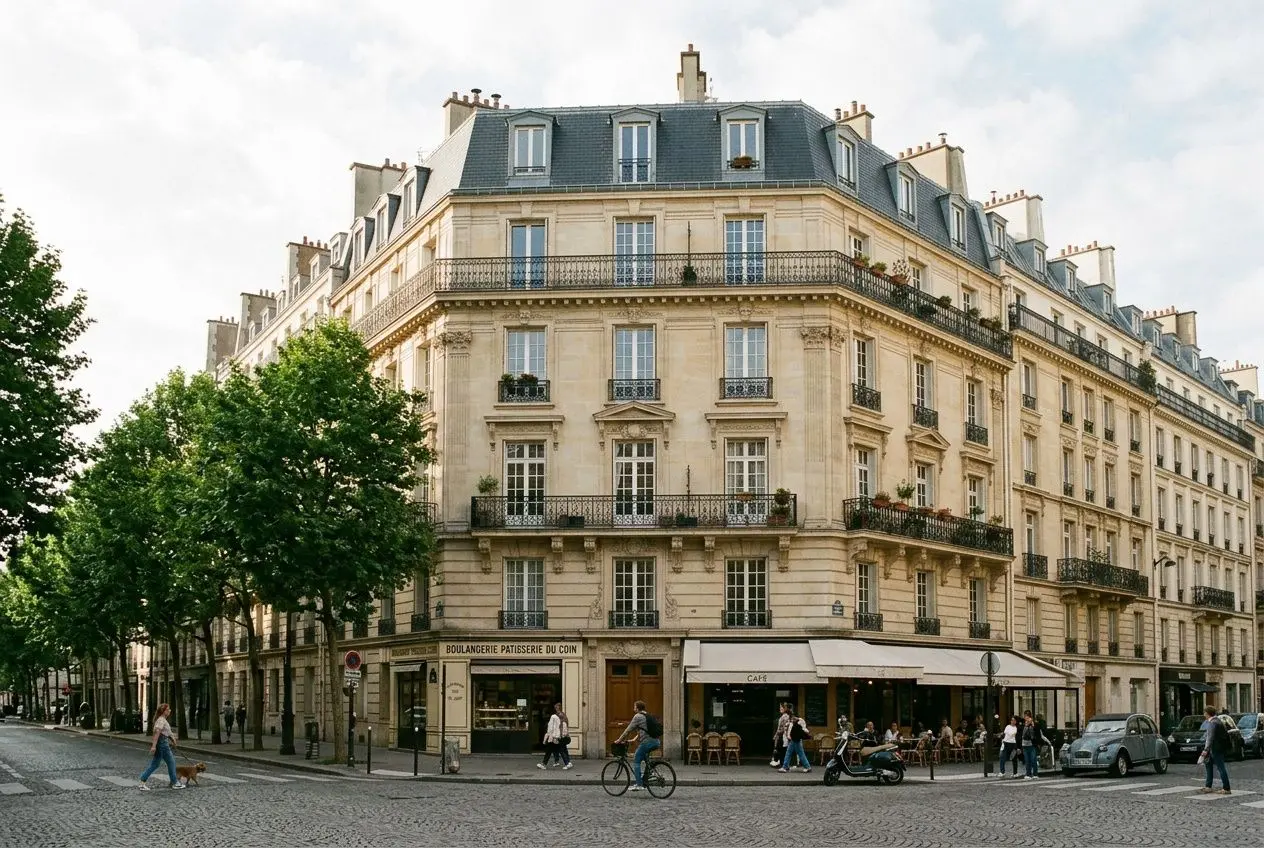 Façade d'un immeuble en copropriété