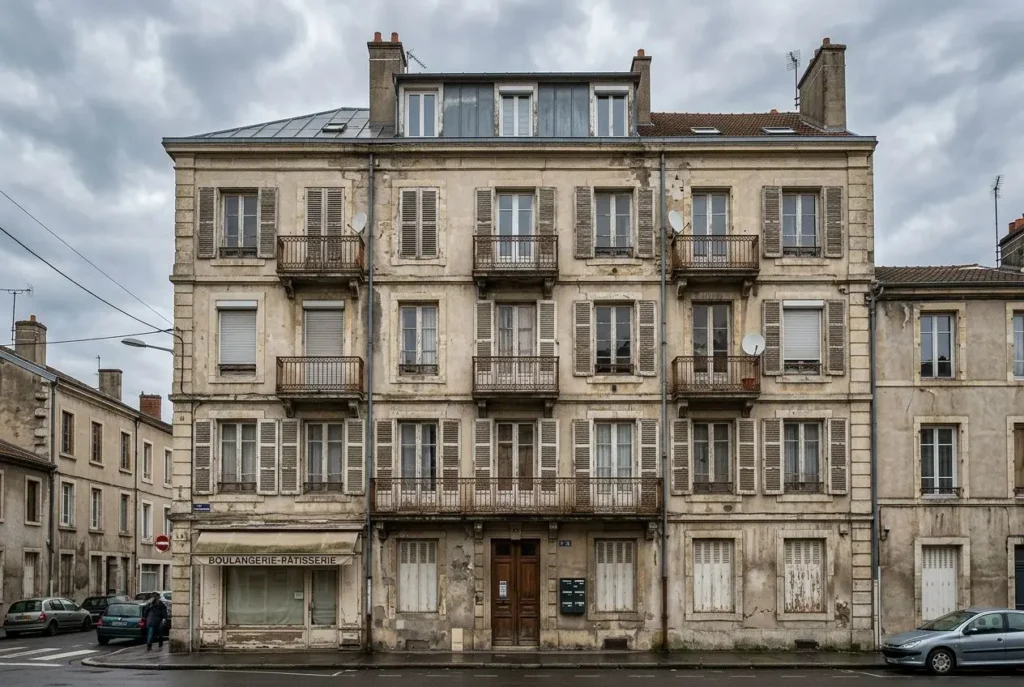 Immeuble collectif ancien nécessitant rénovation