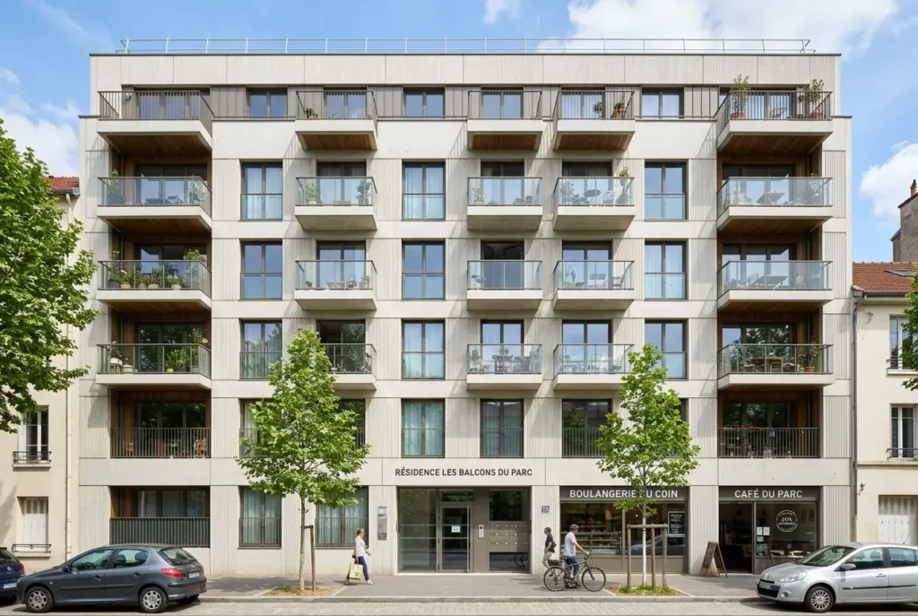 Immeuble résidentiel en copropriété