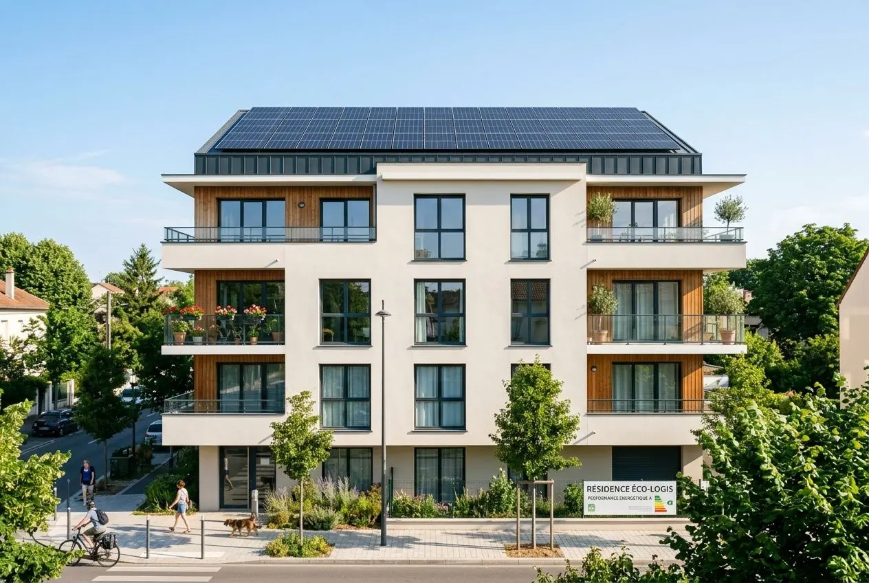 Logement moderne avec performance énergétique optimale