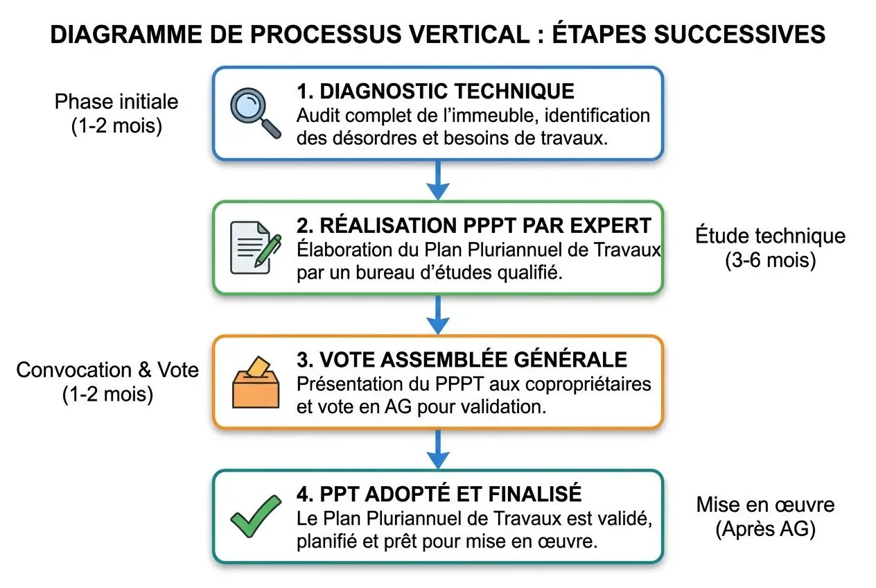 Processus d'élaboration et vote du PPT