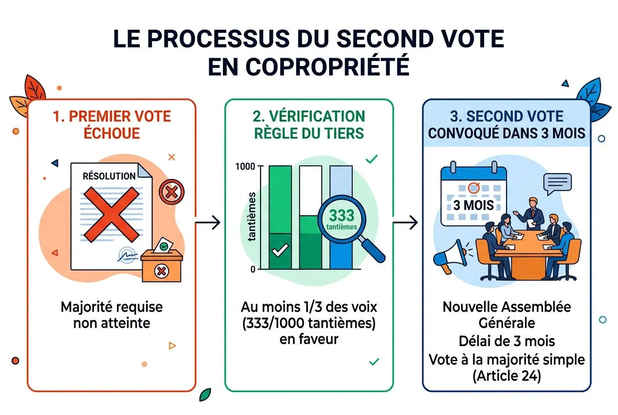 Processus du second vote et règle du tiers