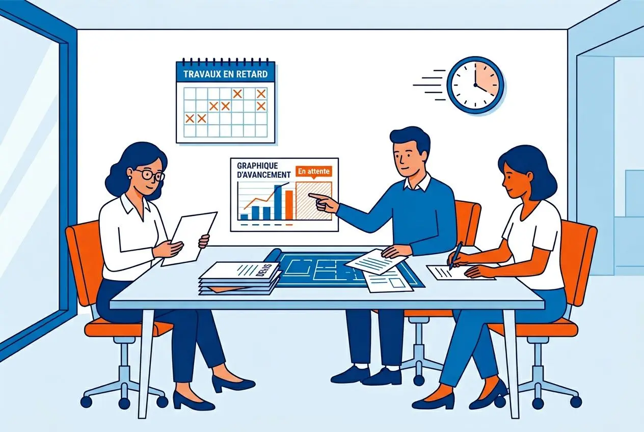 Réunion du conseil syndical