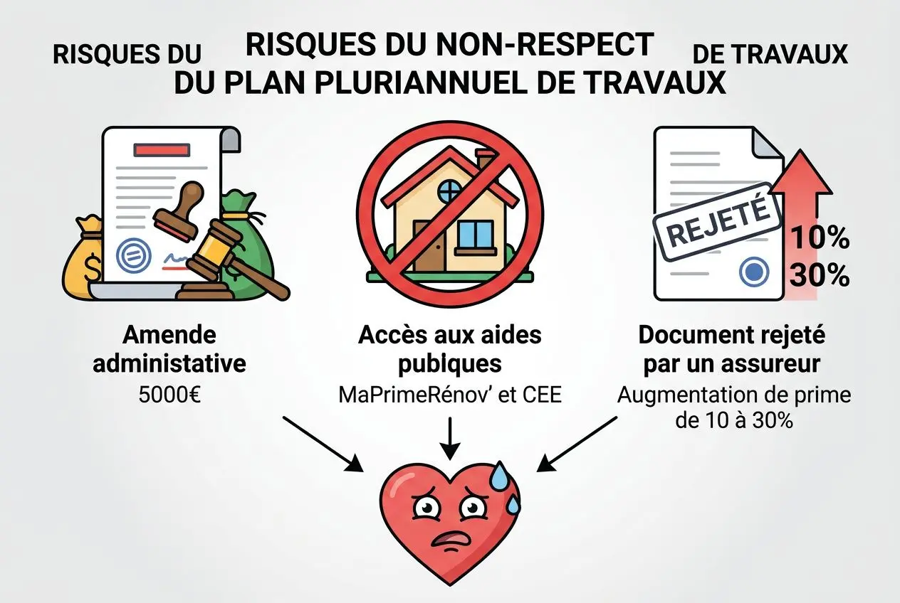 Risques et sanctions du manque de PPT